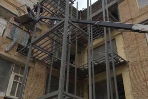 лестничная площадка металлическая